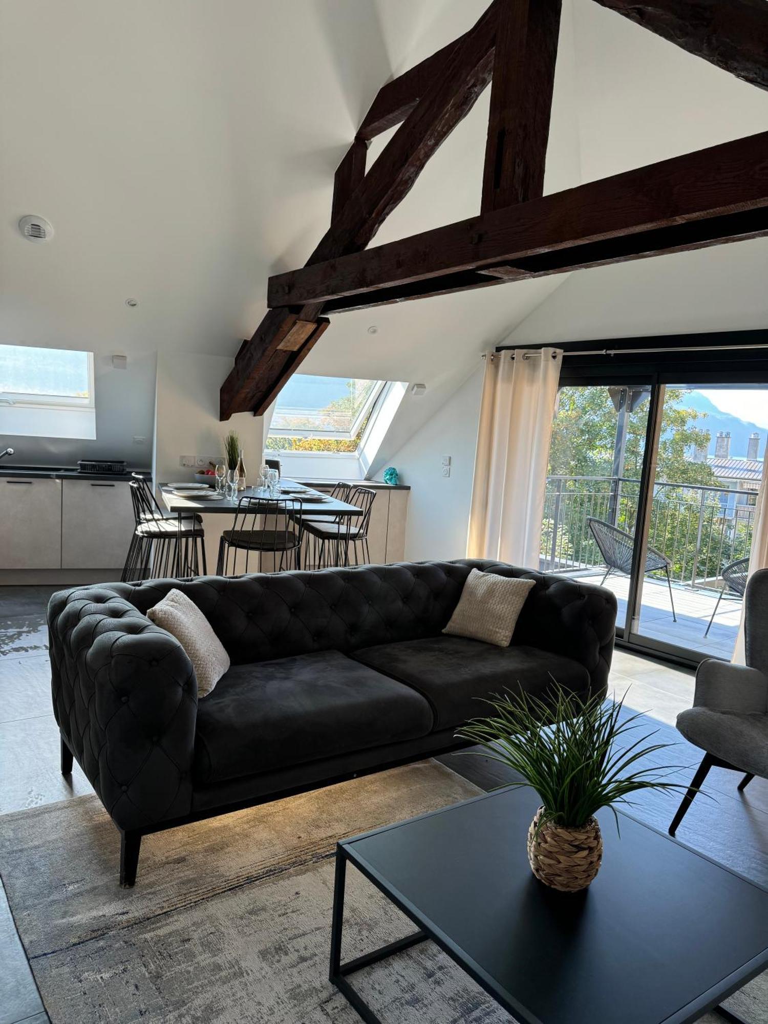 Magnifique Appartement Vue Lac - 5 Personnes Voglans المظهر الخارجي الصورة